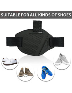 4 Almohadillas de Cambio de Motocicleta Roucerlin Ajustables 2