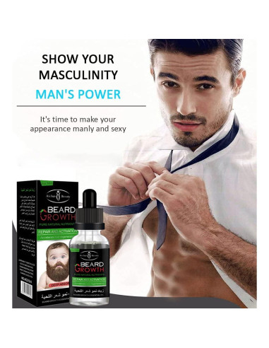 Aceite para Barba AICHUN BEAUTY 30ml - Nutrientes Naturales