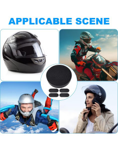 Kit Almohadillas Espuma Reemplazo Yzpacc para Casco Ciclismo 2