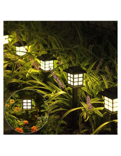 Luces Solares de Camino SOLPEX 12 Unidades IP44 Jardín