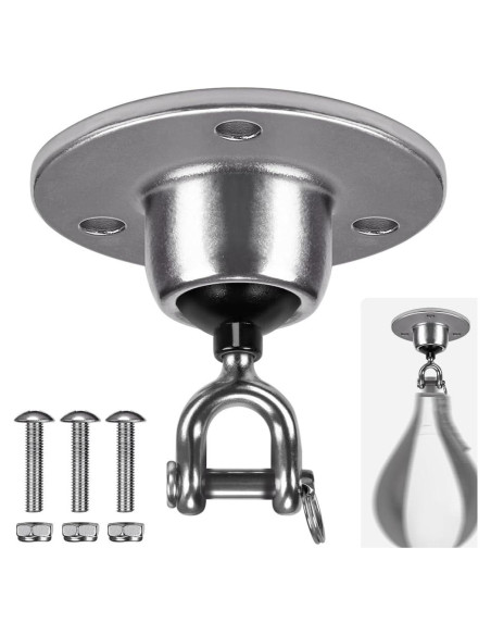 Giratorio de Acero Inoxidable BeneLabel para Saco de Boxeo 360