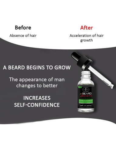 Aceite para Barba AICHUN BEAUTY 30ml - Nutrientes Naturales