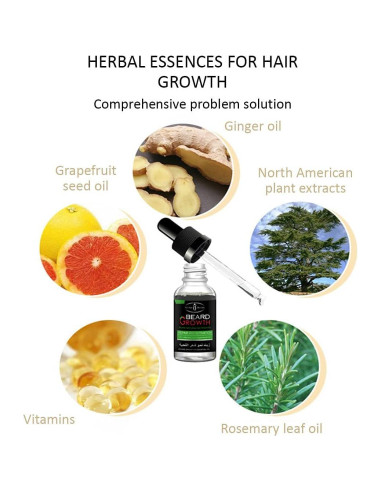 Aceite para Barba AICHUN BEAUTY 30ml - Nutrientes Naturales