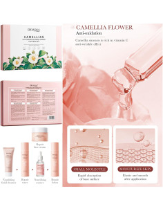 Set de Cuidado Facial BIOAQUA Camelia 5 Piezas 425g 2