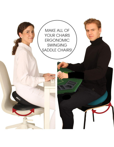 Silla de Montura Ergonómica Human Tool Rosa - Portátil y Compacta