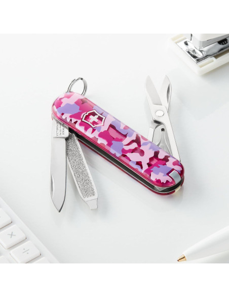 Cuchillo Suizo Victorinox Classic SD Alox Rosa 5 Funciones