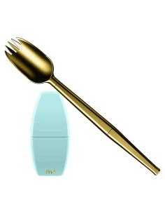 Cuchara Tenedor Plegable Final Straw de Acero Inoxidable