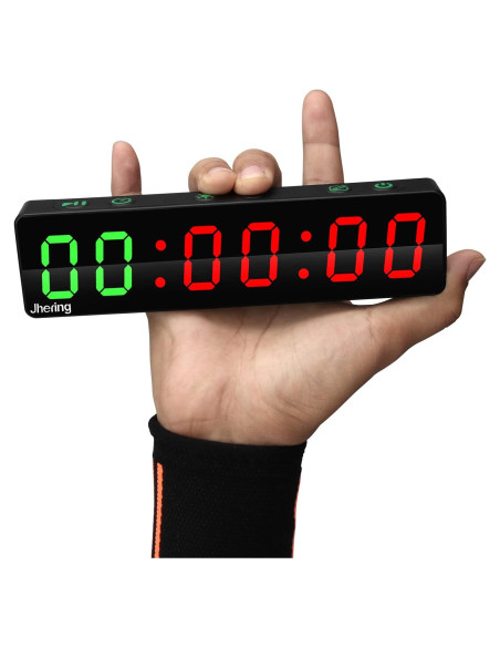 Temporizador de Gimnasio Jhering Portátil LED Recargable