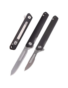 Cuchillo Plegable Samior S13 con 20 Cuchillas Reemplazables