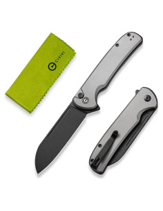 Cuchillo Plegable CIVIVI Chevalier II 8.8 cm Aluminio Gris