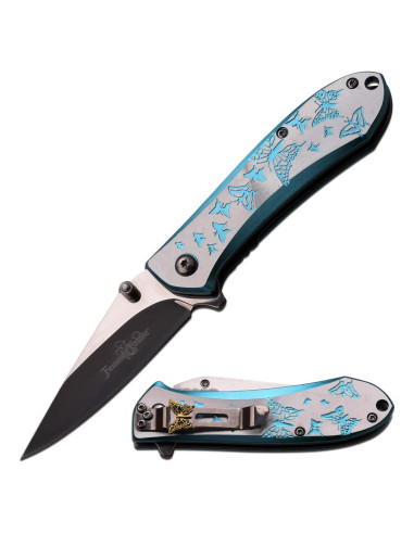 Cuchillo Plegable Femme Fatale FF-A010LB Acero Inoxidable 7.62 cm