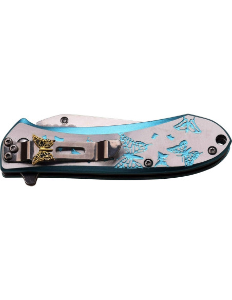 Cuchillo Plegable Femme Fatale FF-A010LB Acero Inoxidable 7.62 cm