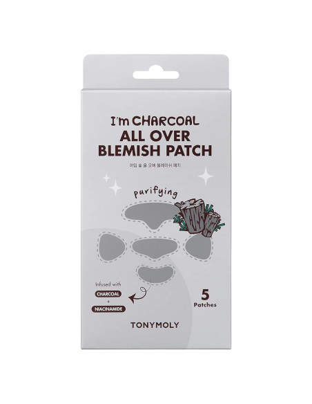 Parches Hidrocoloides TONYMOLY para Imperfecciones - 5 Unidades