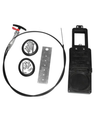 Kit de Válvula de Cable Flexible Valterra TC372 3" Negro