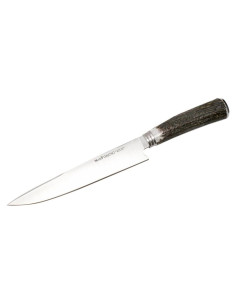 Cuchillo de Caza Muela GAUCHO-20A con Mango de Cuerno Rojo
