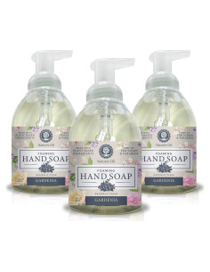 Jabón Espumoso de Manos Nature's Oil Gardenia 3x10oz