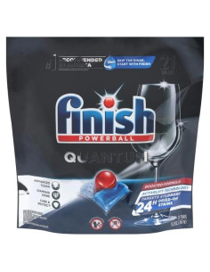 Detergente para Lavavajillas Finish Quantum 21 Cápsulas
