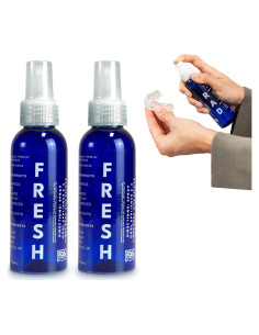 Limpiador Natural de Protectores Bucales RAD FRESH 2 Paquete 96.39 g