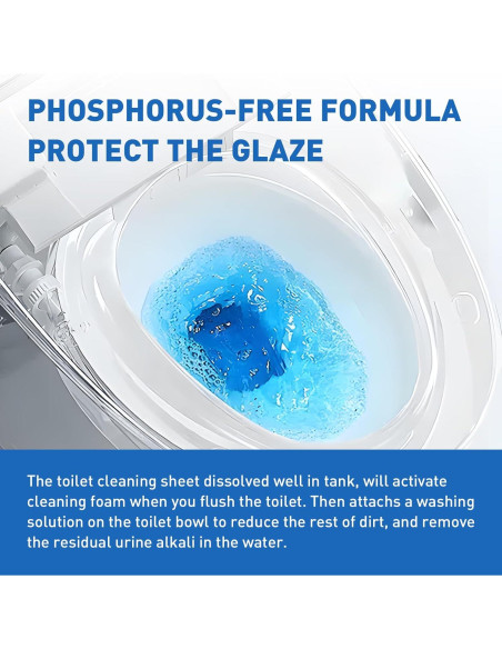 Hojas Limpiadoras de Inodoro YUCO, 60 Lavados, Aroma Peonía