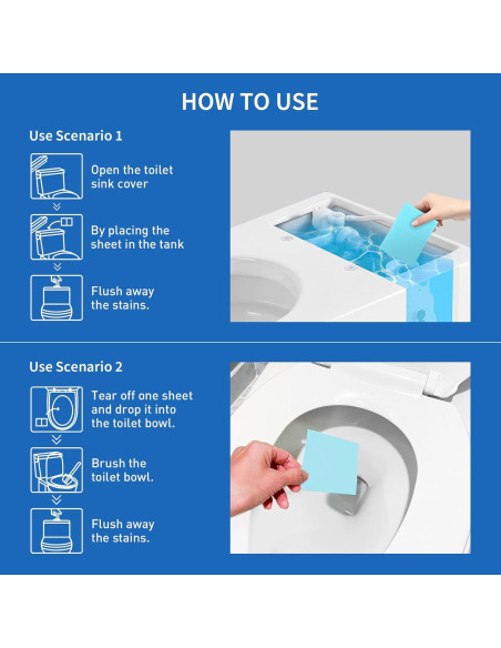 Hojas Limpiadoras de Inodoro YUCO, 60 Lavados, Aroma Peonía