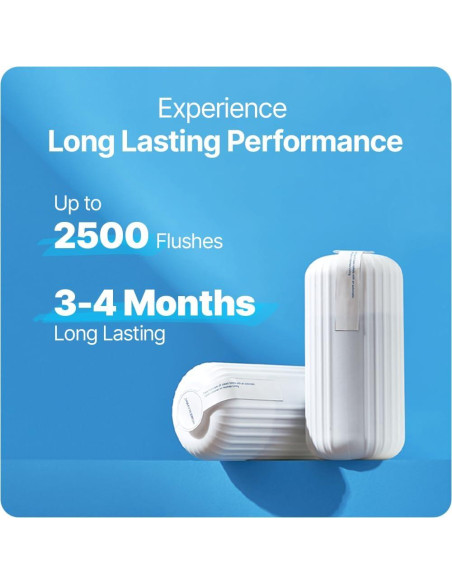 Limpiador de Inodoro Fresh & Fresh Naranja - 2 Botellas 2500 Descargas