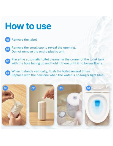 Limpiador de Inodoro Fresh & Fresh Naranja - 2 Botellas 2500 Descargas