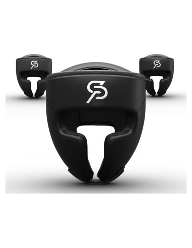 Casco de Boxeo SAEEPABUL para Adultos y Niños - Negro