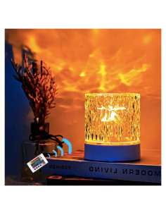 Lámpara Proyectora LED RGB Tengsun 16 Colores Efecto Agua