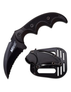 Cuchillo de Hoja Fija MTECH USA MT-20-63BK-MC Táctico 5.25"