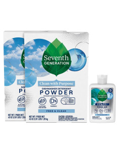 Detergente en polvo para lavavajillas Seventh Generation 2-Pack 1270g