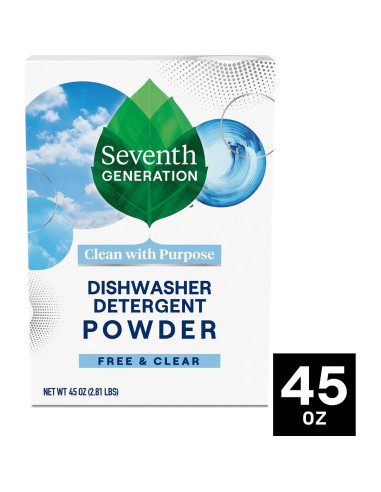 Detergente en polvo para lavavajillas Seventh Generation 2-Pack 1270g