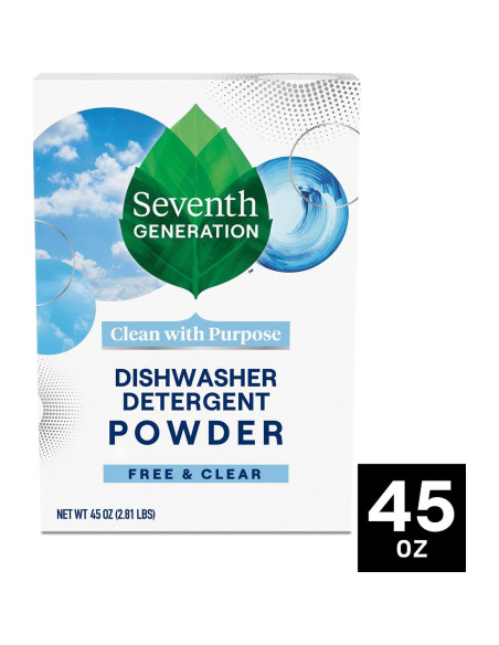 Detergente en polvo para lavavajillas Seventh Generation 2-Pack 1270g