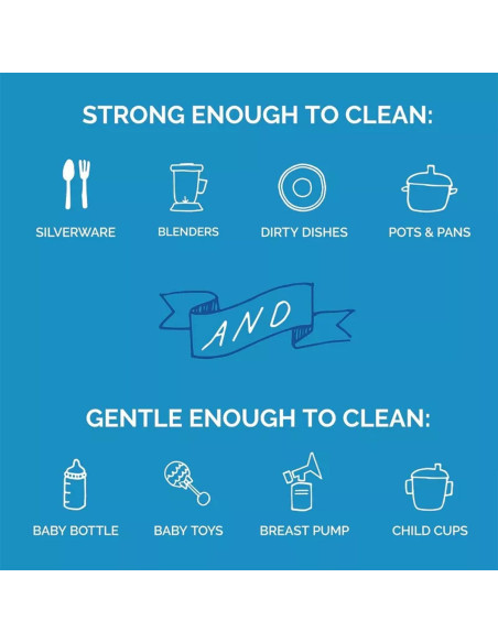 Detergente en polvo para lavavajillas Seventh Generation 2-Pack 1270g