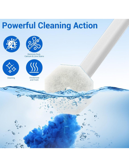 50 Recargas Desechables Limpiador Inodoro Sagry HS