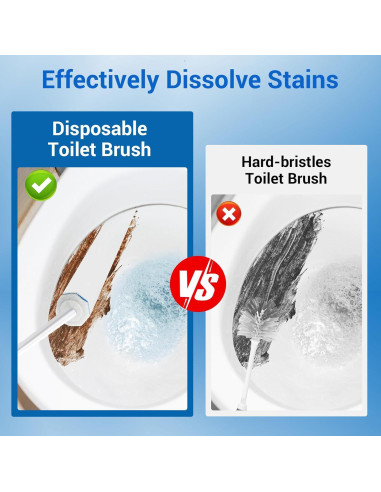 50 Recargas Desechables Limpiador Inodoro Sagry HS