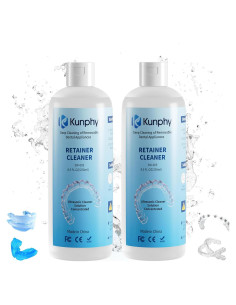 Limpiador Ultrasónico de Retenedores Kunphy 2x250ml - Limpieza Profesional