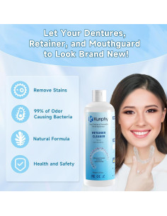 Limpiador Ultrasónico de Retenedores Kunphy 2x250ml - Limpieza Profesional 2