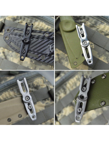 Clip de bolsillo TONIFE AK4201 para cuchillos y herramientas