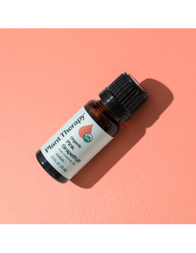Aceite Esencial de Pomelo Rosa Orgánico Plant Therapy 10 mL 100% Puro