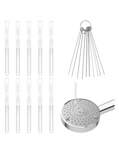 10 Cepillos de Limpieza para Cabezal de Ducha NQEUEPN