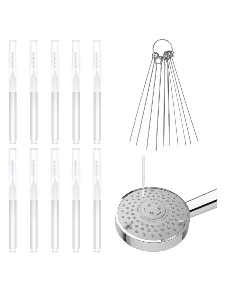 10 Cepillos de Limpieza para Cabezal de Ducha NQEUEPN