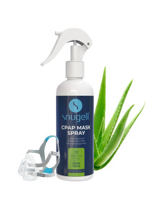Spray Limpiador CPAP Snugell 473 ml - Sin Alcohol con Aloe Vera