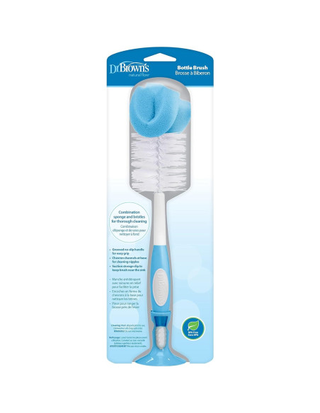 Cepillo de Biberón Reutilizable Dr. Brown's Azul 1-Pack