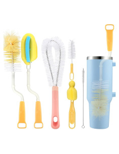 Kit de Limpieza para Botellas Stanley XPMBF - 5 Cepillos Multifuncionales