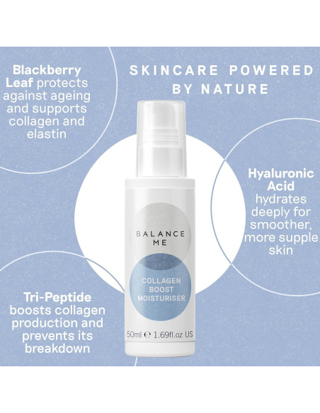 Crema Hidratante Balance Me Colágeno 50 ml - Antienvejecimiento