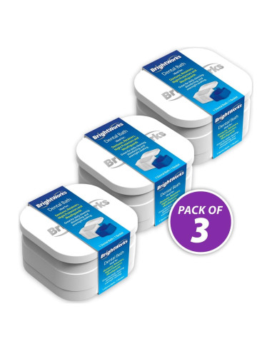 Estuche de Limpieza Dental BrightWorks 3 Piezas con Canasta