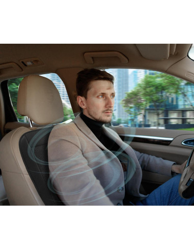 Cojín de Asiento Refrigerante Zone Tech Negro 2-Pack 12V