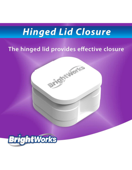 Estuche de Limpieza Dental BrightWorks 3 Piezas con Canasta