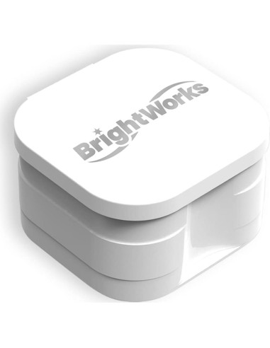 Estuche de Limpieza Dental BrightWorks 3 Piezas con Canasta