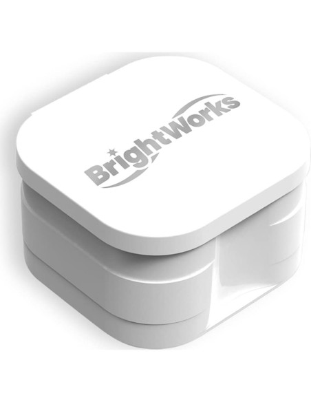 Estuche de Limpieza Dental BrightWorks 3 Piezas con Canasta